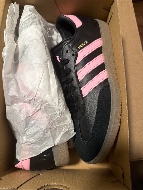 adidas Other - adidas Samba Messi - Men's (Black/Pink) Sz 8.5